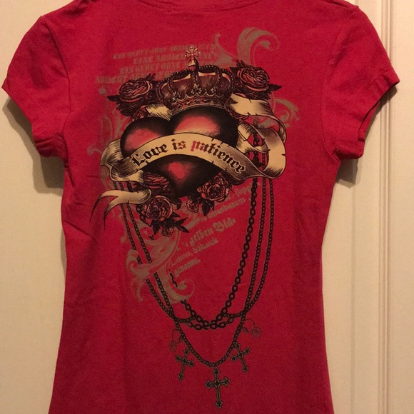 Zenana Outfitters Women’s S Magenta Tee - Picture 5 of 5